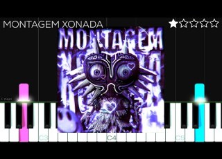 MONTAGEM XONADA EASY Piano Tutorial