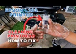  How To Epson L360 Printhead Cleaning Quick Easy Method