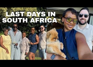 The Final Goodbye Last Moments With Family In South Africa Before Heading To America