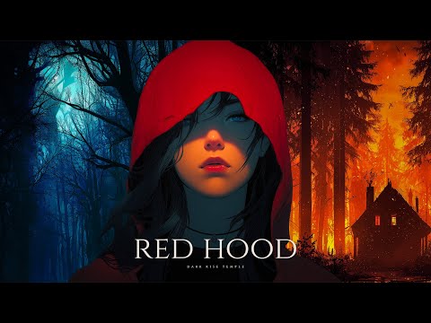 Rote Kapuze Eindringliche Vokal Musik Im Stil Der Dunklen Fantasie