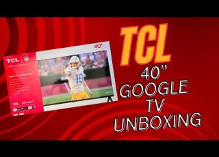 TCL 40 Google TV Unboxing And Setup