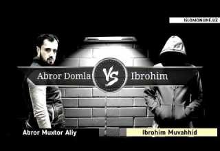 BAXS IBROHIM MUVAHHID ABROR MUXTOR ALIY MASJIDDA IMOMLAR YURAKGA YETQAZIB GAPIRMEYDI