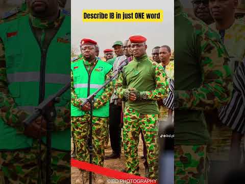 Describe IB In One Word Pillarsofhistory12 Ibrahimtraoré Ibrahimtraoré