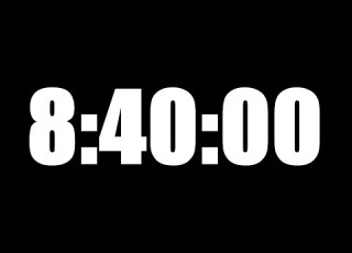 8 HOUR 40 MINUTE TIMER 520 MINUTE COUNTDOWN TIMER LOUD ALARM