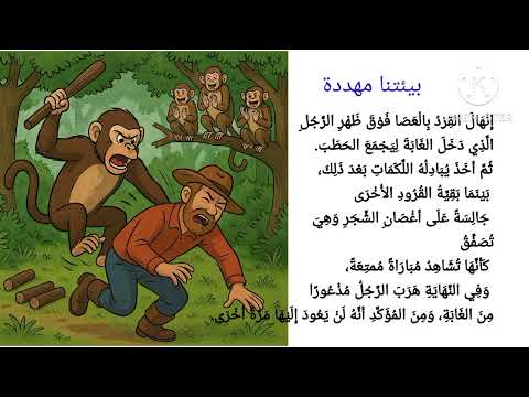 النص المنطوق بيئتنا مهددة فهم النص والاجابة على الاسئلة التلخيص