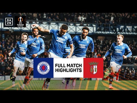 Rangers Vs Braga UEFA Europa League Highlights Matchday 5 2025 2026