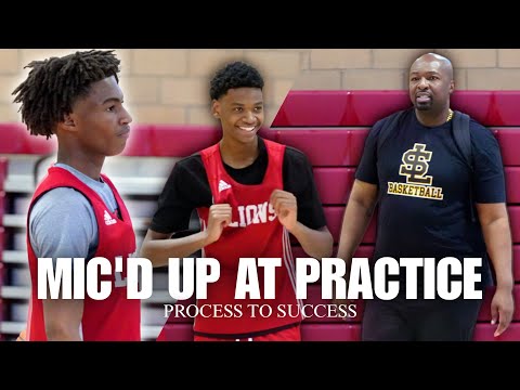 DJ Hunter MIC D UP AT PRACTICE Nick Odum Work Behind The Scenes Process To Success S1
