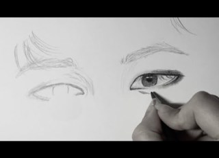  رسم عيون نامجون من بي تي اس Draw Namjoon Eyes