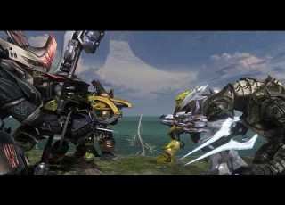  Halo 3 Elites Vs Brutes AI BATTLE
