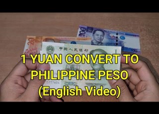  1 Yuan To Philippine Peso China Money Philippine Peso China Philippine Money Value