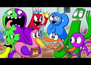 GARTEN Of BANBAN Vs RAINBOW FRIENDS ANIMATION