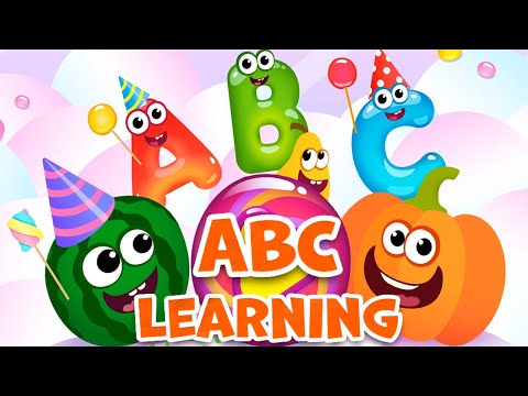 Learn A To Z Alphabet With Funny Food ABC Game For Toddlers And Babies