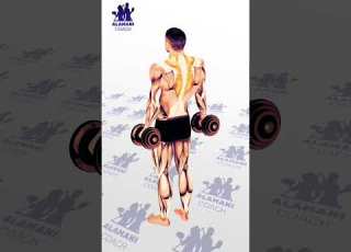 تمرين ظهر هز الكتفين باستخدام الدمبل Dumbbell Shrug