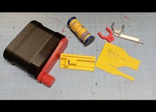  Quick Tutorial On How To Cut 127 Film From 120 Film With The FCK127 Film Cutter