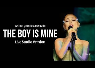 Ariana Grande The Boy Is Mine Met Gala Live Studio Version Original