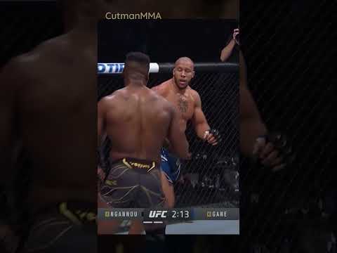 When Francis Ngannou Became A Wrestler Vs Ciryl Gane UFC 270 Shorts Ufc Mma