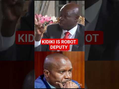 Kidiki Is Deputy Robot In State House