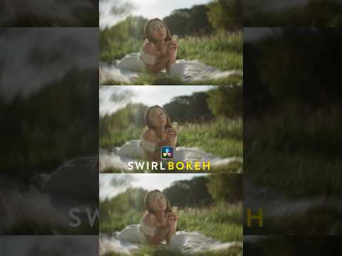 Swirly Bokeh Effect In DaVinci Resolve