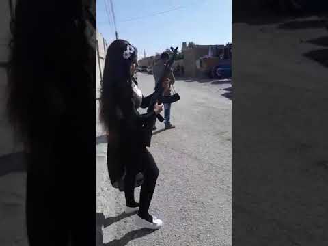 بنت يمنيه تضرب رصاص