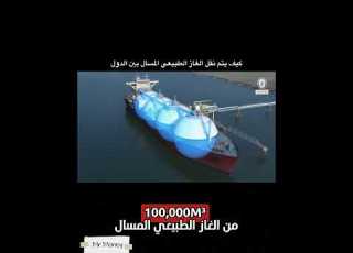 كيف يتم نقل الغاز الطبيعي المسال بين الدول Mr Money ابلور Arabmoney