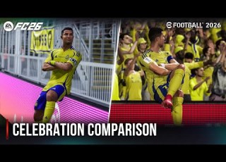  EA Sports FC 26 Vs EFootball 26 Celebration Comparison