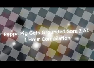  Peppa Pig Gets Grounded Sora 2 AI 1 Hour Compilation