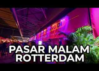 Indonesian Pasar Malam In Rotterdam Netherlands