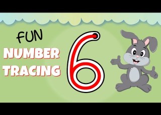How To Write The Number 6 Numbers For Kids