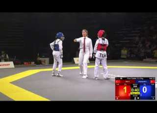  13th Turkiye Open Cadets Women 37 Kg Final AGDOGAN Ceren TUR Vs ISIK Ronya Bedia TUR