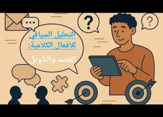  التداولية التحليل السياقي للأفعال الكلامية القصد والتأويل التداولية طلبة العلم السياق التاويل