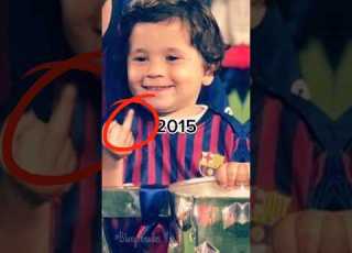 Mateo Messi Evolution