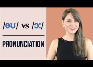 əʊ Vs ɔ Learn English Pronunciation Minimal Pairs Practice