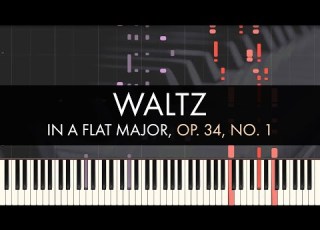  Frédéric Chopin Waltz In A Flat Major Op 34 No 1