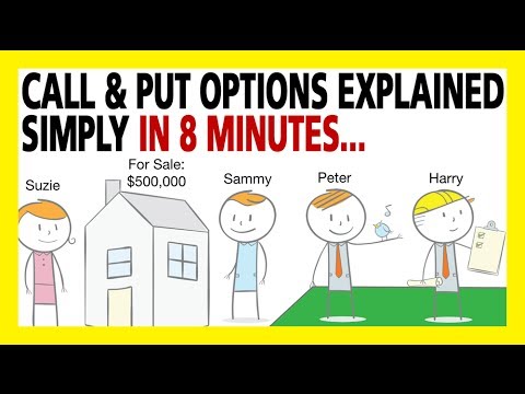 Bill Poulos Presents Call Options Put Options Explained In 8 Minutes Options For Beginners