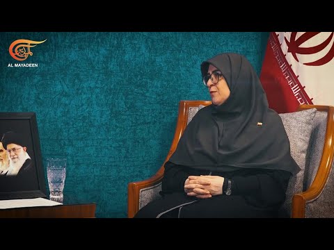مقابلة مع فاطمة مهاجراني المتحدثة باسم الحكومة الإيرانية PROMO