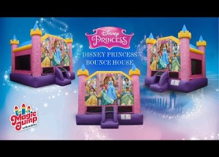 Official Disney Princess Bouncer Inflatable Bounce House Magic Jump Inc