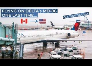 TRIPREPORT Delta ECONOMY McDonnell Douglas MD 88 Toronto Pearson Atlanta