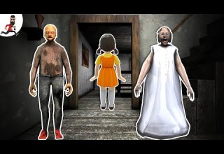 Squid Game Vs Granny Grandpa 2 Funny Horror Granny Game 