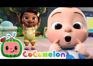 Head Shoulders Knees And Toes In The Classroom CoComelon Kids Songs Nursery Rhymes