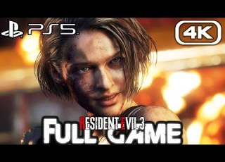 RESIDENT EVIL 3 REMASTERED PS5 Gameplay Walkthrough FULL GAME 4K 60FPS RAY TRACING No Commentary