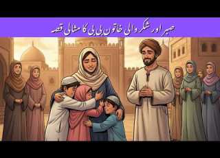 Sabr Aur Shukr Wali Khatoon Ka Misaali Qissa Islamic Moral Story Urdu Sunheri Dastan