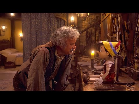 رجل عجوز بيصنع لعبة من الخشب بيصحى يلاقيها اتحولت لطفل حقيقي Pinocchio