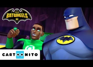 بات ويلز قوى الحيوان الأليف لغرين لانترن كارتونيتو