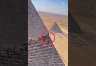 Drone Discovery At Pyramid Of Khafre