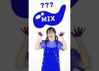 RED BLUE キッズ Colormixing Rhythmgame Cartoon Shorts