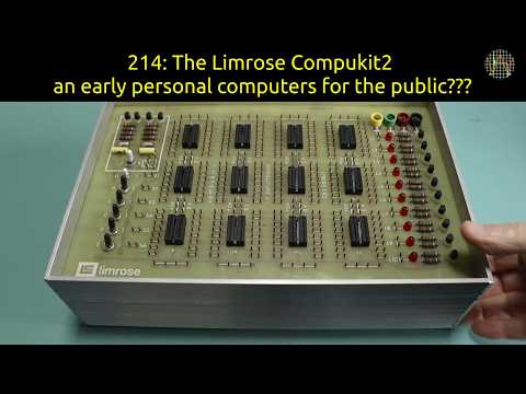 214 Le Limrose Compukit2 Un Des Premiers Ordinateurs Personnels Destinés Au Grand Public