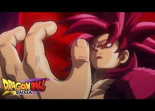 Adult Goku Turns Super Saiyan 4 Scene Eng Sub DB Daima Ep19