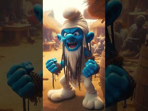 قرية السنافر الحقيقية في إيران