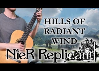 Hills Of Radiant Wind Nier Replicant Classical Guitar TAB