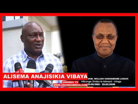 KAULI YA KWANZA YA CHONGOLO MSIBANI KWA LUKUVU JANA ALIKUWA KAZINI ALISEMA ANAJISIKIA VIBAYA